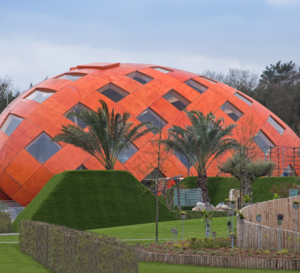 Un œuf construit en Kerto et Leno à découvrir à Venlo aux Pays-Bas