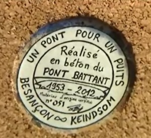 Chantier du tram à Besançon : On recycle les arbres et le pont