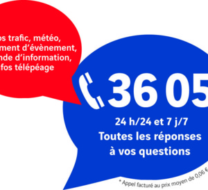 VINCI Autoroutes lance le numéro unique 3605 et accompagne ses clients 24h sur 24, 7 jours sur 7