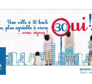 Lancement officiel de la campagne européenne : 30km/h : redonnons vie à nos villes !