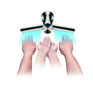 Dyson Airblade Tap : avant, Dyson séchait les mains. Désormais il les lave