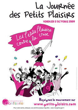 Paris célèbre la Journée des Petits Plaisirs le vendredi 2 octobre 2009