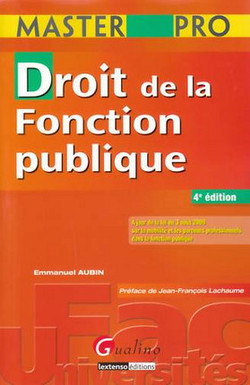 Droit de la Fonction Publique Droit de la Fonction Publique