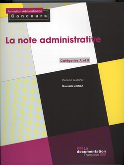 La note administrative La note administrative