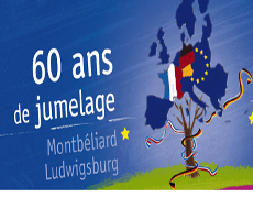 Montbéliard (Doubs) célèbre les 60 ans de son Jumelage avec Ludwigsburg (Allemagne) Montbéliard (Doubs) célèbre les 60 ans de son Jumelage avec Ludwigsburg (Allemagne)