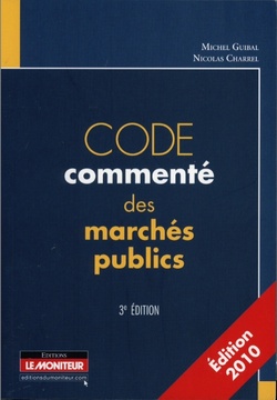 Code commenté des marchés publics Code commenté des marchés publics