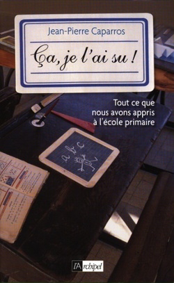ÇA, JE LE SAVAIS DÉJÀ ! ÇA, JE LE SAVAIS DÉJÀ !
