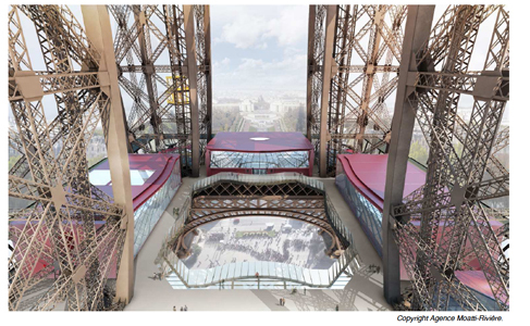 GINGER bureau d’études lauréat du programme de rénovation complète du premier étage de la Tour Eiffel
