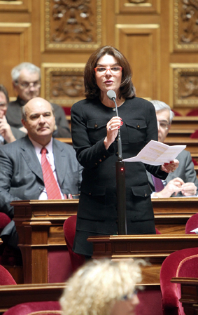Nathalie Goulet, sénateur de l'Orne, groupe Union Centriste et Républicaine réitère ses propositions d'économies :