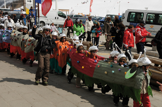 Le plus grand rassemblement d'enfants en Europe à Montgenèvre (Hautes-Alpes) : les 14 & 15 avril
