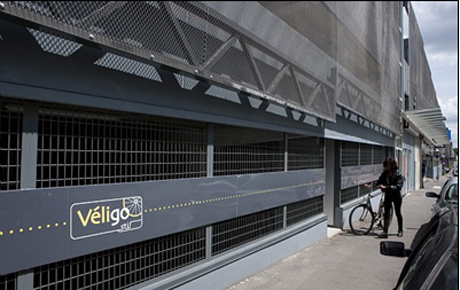 Inauguration de l’espace Véligo de la gare de Chelles