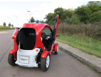 Les pompiers expérimentent Twizy