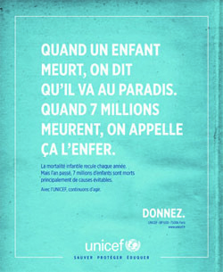 Une campagne de communication pour mobiliser et refuser ensemble la mort  évitable de 7 millions d’enfants