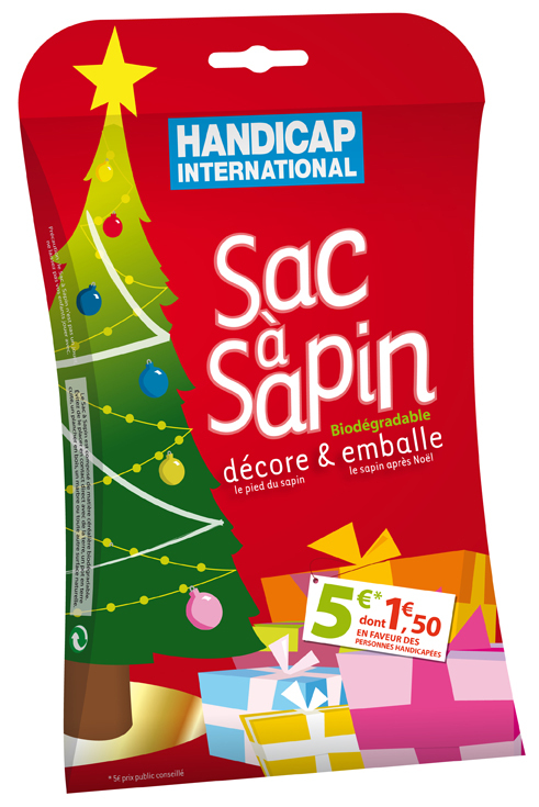 Le sac à sapin plus solidaire que jamais