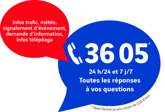 VINCI Autoroutes lance le numéro unique 3605 et accompagne ses clients 24h sur 24, 7 jours sur 7