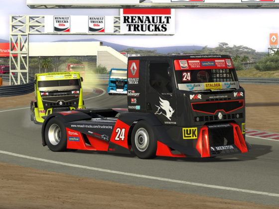 1 million de téléchargements pour le jeu PC Truck Racing by Renault Trucks