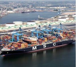 L’armement MSC concrétise son engagement au port du Havre  en lançant trois nouveaux services maritimes