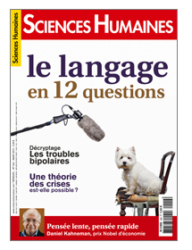"12 questions-clés sur le langage" : le dernier numéro de "SCIENCES HUMAINES vient de paraître