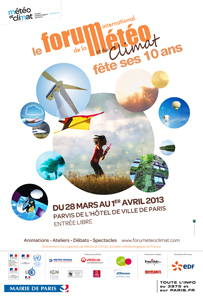 28 mars-1er avril 2013 : le Forum International de la Météo et du Climat fête ses 10 ans