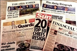 La presse britannique perd des lecteurs à un rythme accéléré