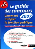 Le guide des concours 2007