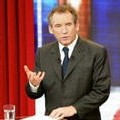 François Bayrou lors de l'émisssion de Patrick Poivre-d'Arvor (sur TF1) "J'ai une question à vous poser", le 26 février 2007