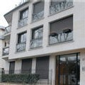 Photo prise le 18 janvier 2007 à Neuilly de l'immeuble dans lequel le ministre de l'Intérieur Nicolas Sarkozy, possédait un appartement qu'il a vendu en novembre 2006