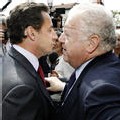 Michel Charasse et Nicolas Sarkozy