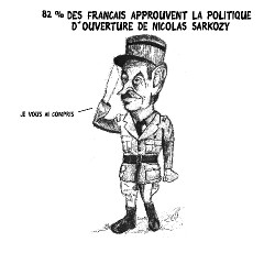 La politique d'ouverture de Sarkozy