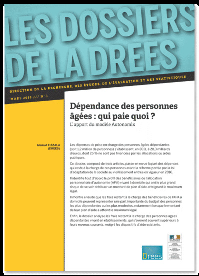 Drees : une nouvelle parution