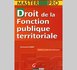 Droit de la Fonction Publique Territoriale