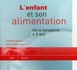 L’ENFANT ET SON ALIMENTATION