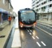 Inauguration de la première ligne du tram'bus Tango + de Nîmes Métropole équipée d'Optiguide, la solution d'assistance à la conduite par guidage optique de Siemens France