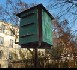 Inauguration d’un pigeonnier contraceptif dans le 20e arrondissement de Paris