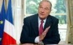 Les voeux de Jacques Chirac